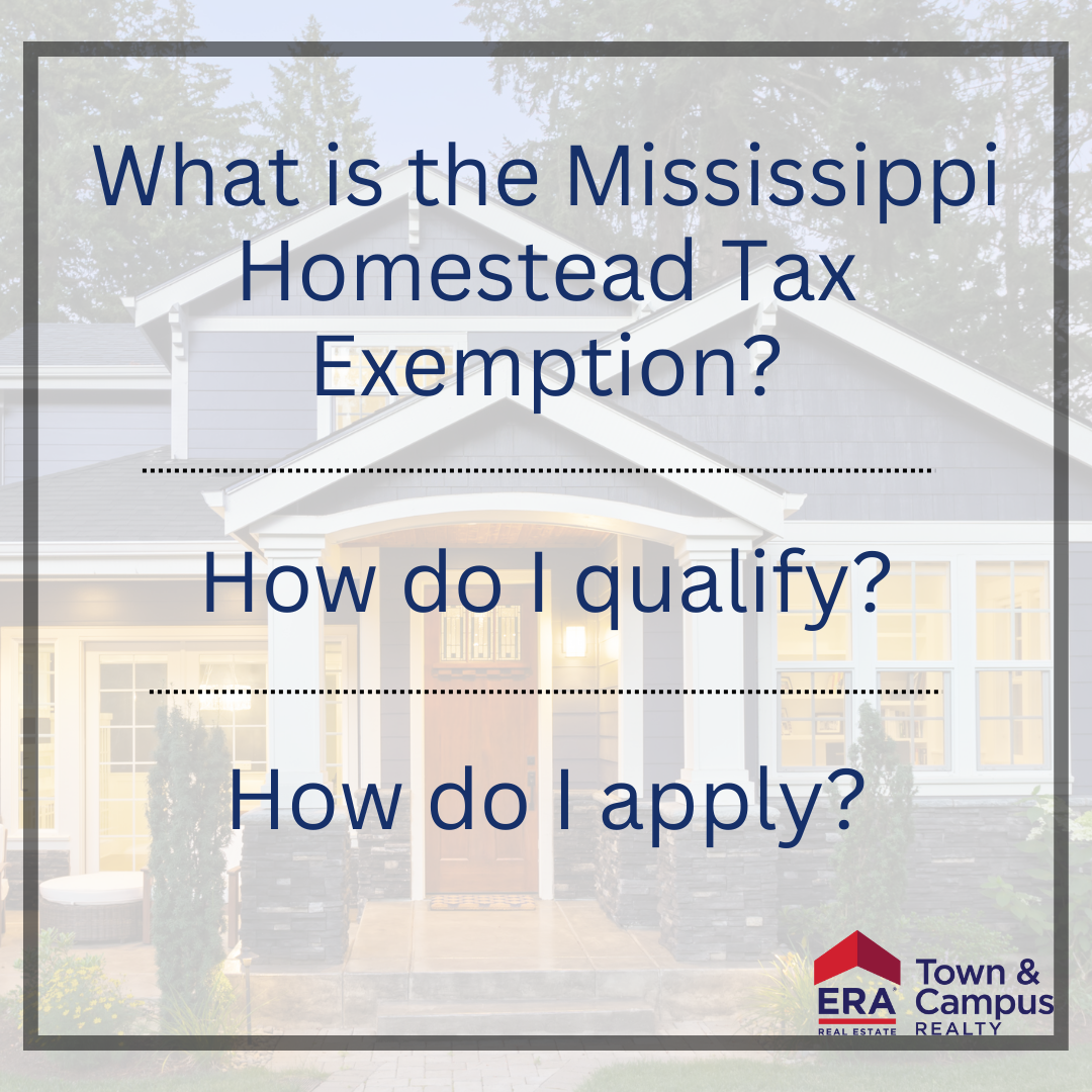 What is the Mississippi Homestead Tax Exemption? How do I qualify and apply?